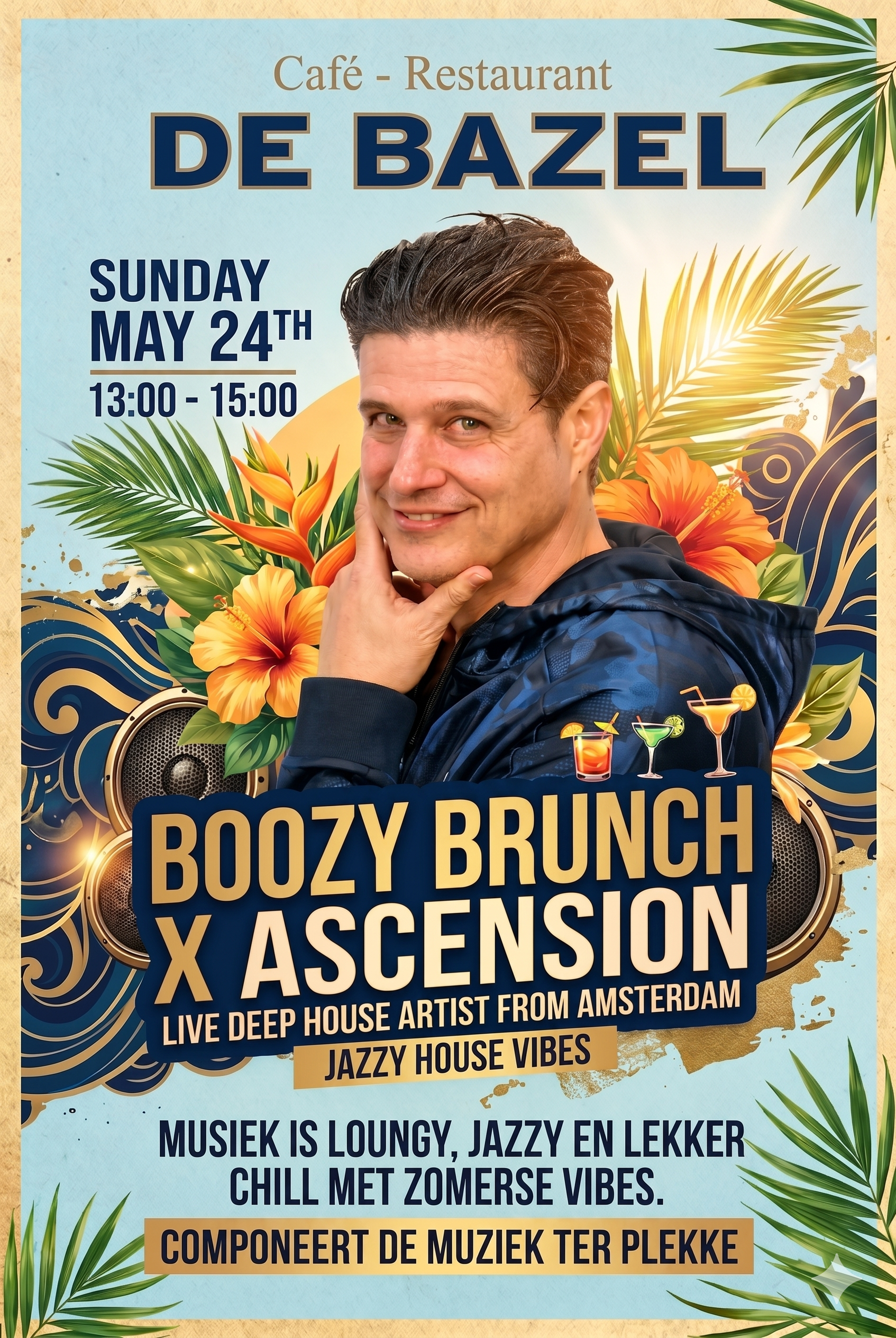 Boozy Brunch X Ascension — poster